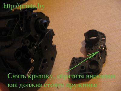 hp 1005 заправка картриджа 35А